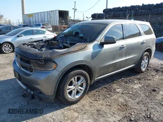 2013 Dodge Durango SXT with VIN 1C4RDJAG7DC559188, listed as a IAAI auction lot 41785126 with Not Provided miles and . Bid and sale history available at carsss.com. Image 2.
