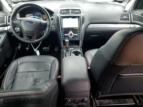 2019 Ford Explorer Sport with VIN 1FM5K8GT0KGA01993, listed as a Copart auction lot 57974275 with 54,774 mi miles and Salvage title. Bid and sale history available at DreamBid. Image 8.