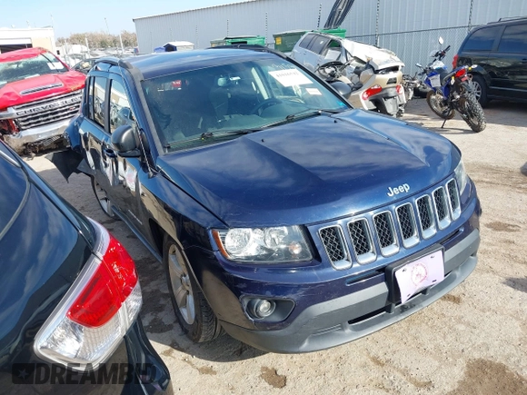 2017 Jeep Compass 75th Anniversary Edition with VIN 1C4NJDBB0HD143138, listed as a IAAI auction lot 41016542 with 118,402 mi miles. Bid and sale history available at carsss.com. Image 1.