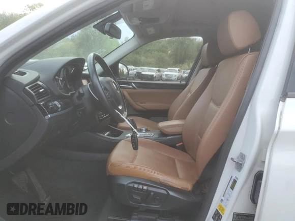 2016 BMW X3 xDrive28i with VIN 5UXWX9C59G0D64964, listed as a Copart auction lot 56364455 with 135,037 mi miles and Clean Title. Bid and sale history available at DreamBid. Image 7.