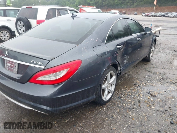 2014 Mercedes-Benz CLS 550 with VIN WDDLJ9BB6EA122852, listed as a IAAI auction lot 42503119 with 161,840 mi miles and . Bid and sale history available at DreamBid. Image 6.