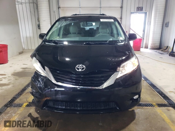 2012 Toyota Sienna XLE with VIN 5TDDK3DC9CS047319, listed as a Copart auction lot 53173405 with 198,654 mi miles and Salvage Title. Bid and sale history available at carsss.com. Image 5.