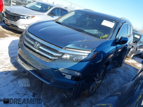2016 Honda Pilot Elite with VIN 5FNYF6H04GB060786, listed as a IAAI auction lot 41335550 with 152,863 mi miles. Bid and sale history available at carsss.com. Image 17.
