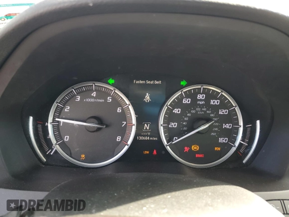 2014 Acura MDX Technology z VIN 5FRYD4H47EB008335, wystawiony jako Copart lot #45046295 z przebiegiem 130 684 mil mil oraz Szkoda całkowita • Salvage title. Historia ofert i sprzedaży dostępna na DreamBid. Obrazek 9.