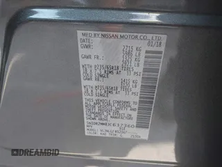 2018 Nissan Pathfinder Platinum with VIN 5N1DR2MM8JC637360, listed as a IAAI auction lot 42549095 with 93,585 mi miles and . Bid and sale history available at DreamBid. Image 9.