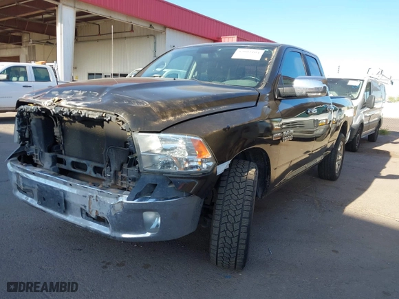 2013 Ram 1500 Big Horn with VIN 1C6RR7GTXDS661087, listed as a IAAI auction lot 42002104 with 163,791 mi miles. Bid and sale history available at carsss.com. Image 2.