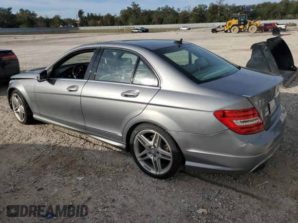 2013 Mercedes-Benz C 350 Sport with VIN WDDGF5HB9DA767884, listed as a Copart auction lot 89378275 with 107,186 mi miles and Non Repairable. Bid and sale history available at DreamBid. Image 2.