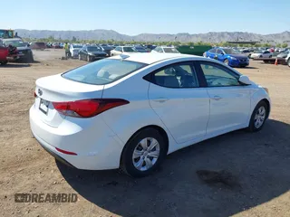 2016 Hyundai Elantra SE with VIN 5NPDH4AE7GH765831, listed as a IAAI auction lot 42095598 with 120,764 mi miles and . Bid and sale history available at DreamBid. Image 4.