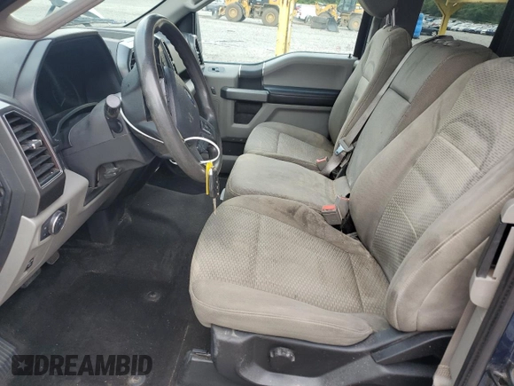 2018 Ford F-150 XL with VIN 1FTEX1E5XJKD89375, listed as a Copart auction lot 62880565 with 119,402 mi miles and Salvage title. Bid and sale history available at DreamBid. Image 7.
