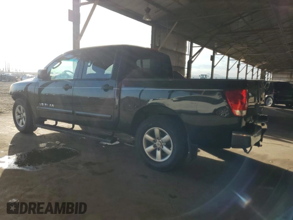 2008 Nissan Titan XE with VIN 1N6AA07D68N359813, listed as a Copart auction lot 43197685 with 136,828 mi miles and Salvage Title. Bid and sale history available at carsss.com. Image 2.
