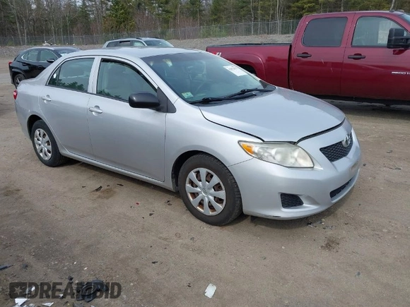 2009 Toyota Corolla with VIN 2T1BU40E99C175172, listed as a IAAI auction lot 42072575 with 176,714 mi miles. Bid and sale history available at carsss.com. Image 1.