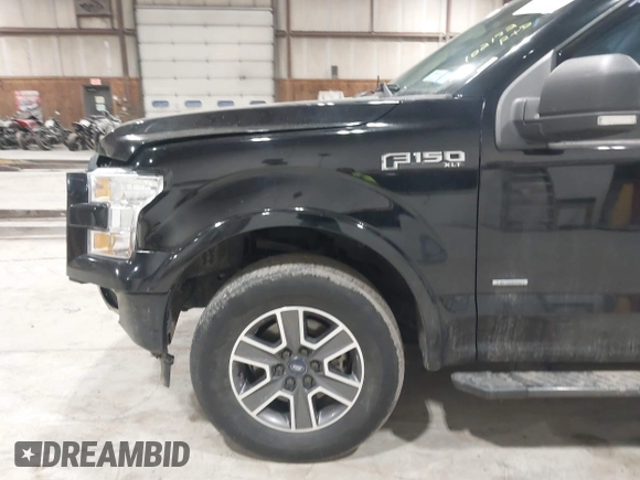2017 Ford F-150 XL with VIN 1FTEX1EP0HFB72292, listed as a IAAI auction lot 41649699 with 102,132 mi miles. Bid and sale history available at carsss.com. Image 18.