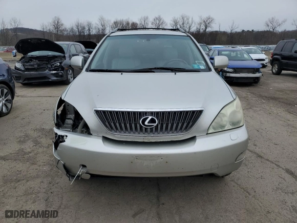 2004 Lexus RX 330 with VIN JTJHA31U440035243, listed as a Copart auction lot 52596485 with 263,358 mi miles and Salvage Title. Bid and sale history available at carsss.com. Image 5.