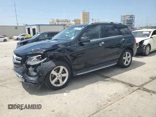 2017 Mercedes-Benz GLE 350 with VIN 4JGDA5JB7HA835381, listed as a Copart auction lot 61925315 with 122,066 mi miles and Salvage title. Bid and sale history available at DreamBid. Image 1.