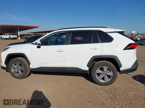 2025 Toyota RAV4 XLE with VIN 2T3W1RFV9SW366293, listed as a IAAI auction lot 41896395 with 10,315 mi miles. Bid and sale history available at carsss.com. Image 14.