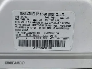 2014 Infiniti Q50 Sport with VIN JN1BV7AR3EM681886, listed as a IAAI auction lot 42382281 with 140,005 mi miles and . Bid and sale history available at DreamBid. Image 9.