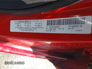 2013 Dodge Avenger SXT with VIN 1C3CDZCB1DN624924, listed as a IAAI auction lot 42166424 with 144,314 mi miles and . Bid and sale history available at carsss.com. Image 9.