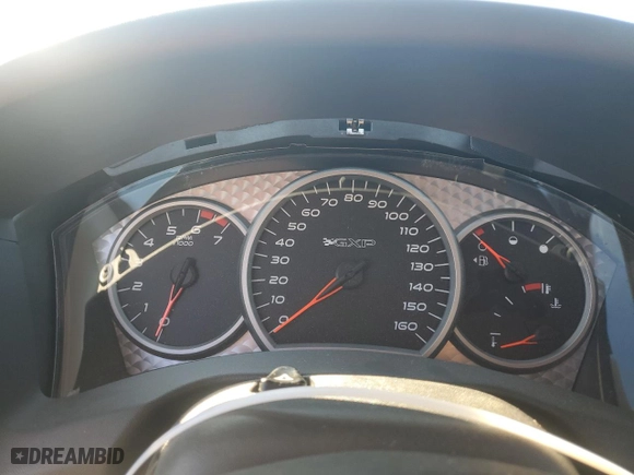 2008 Pontiac Grand Prix GXP with VIN 2G2WC55C981111622, listed as a Copart auction lot 86973044 with 0 miles and Salvage Title. Bid and sale history available at carsss.com. Image 9.