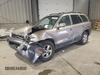 2005 Hyundai Santa Fe GLS with VIN KM8SC73D85U998952, listed as a Copart auction lot 51576335 with 0 mi miles and Salvage Title. Bid and sale history available at carsss.com. Image 1.