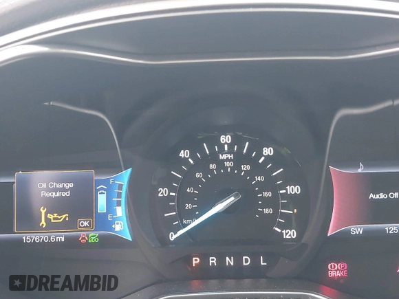 2016 Ford Fusion SE Hybrid with VIN 3FA6P0LU5GR356433, listed as a IAAI auction lot 41799204 with 157,670 mi miles. Bid and sale history available at carsss.com. Image 7.