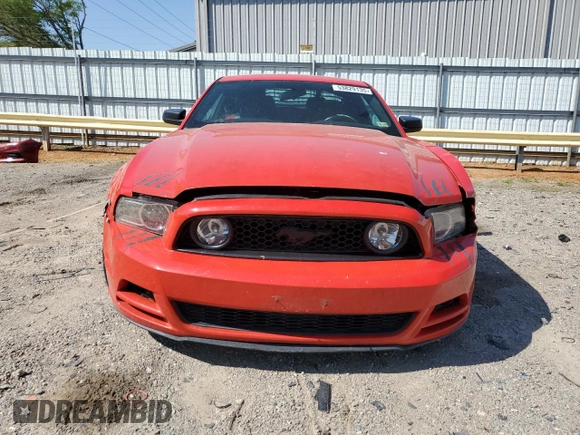 2013 Ford Mustang V6 with VIN 1ZVBP8AM4D5245488, listed as a Copart auction lot 53829135 with 123,512 mi miles and Salvage Title. Bid and sale history available at carsss.com. Image 5.