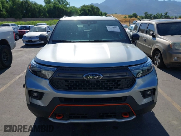 2022 Ford Explorer Timberline with VIN 1FMSK8JH6NGA36758, listed as a IAAI auction lot 39734817 with 42,578 mi miles. Bid and sale history available at carsss.com. Image 12.