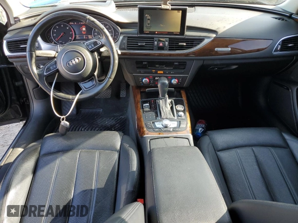 2016 Audi A6 Prestige with VIN WAUHGAFC9GN000885, listed as a Copart auction lot 53656633 with 98,685 mi miles and Salvage title. Bid and sale history available at DreamBid. Image 8.