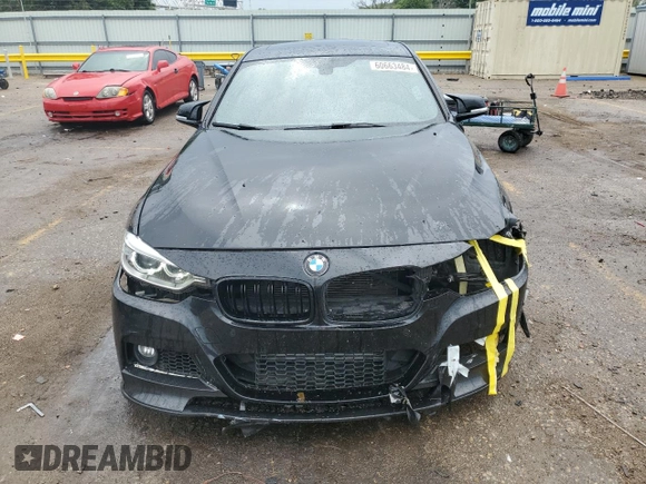 2015 BMW 3 Series 335i z VIN WBA3A9G56FNT09707, wystawiony jako Copart lot #60663484 z przebiegiem 74 355 mil mil oraz Szkoda całkowita • Salvage title. Historia ofert i sprzedaży dostępna na DreamBid. Obrazek 5.
