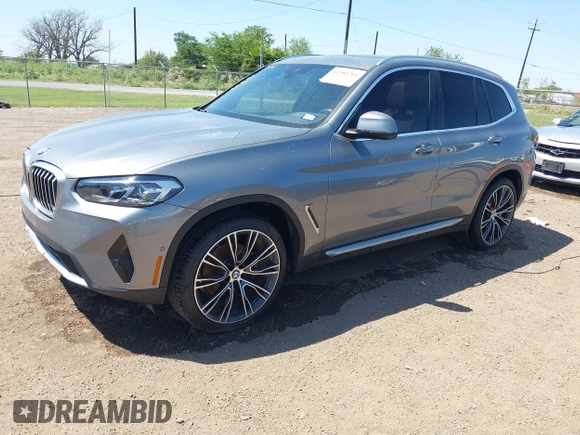 2024 BMW X3 sDrive30i z VIN 5UX43DP09R9W84494, wystawiony jako IAAI lot #41981761 z przebiegiem 14 066 mil mil oraz . Historia ofert i sprzedaży dostępna na DreamBid. Obrazek 2.