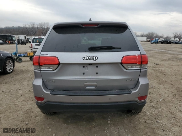 2018 Jeep Grand Cherokee Laredo E with VIN 1C4RJFAGXJC258058, listed as a Copart auction lot 83106674 with 92,457 mi miles and Salvage Title. Bid and sale history available at carsss.com. Image 6.