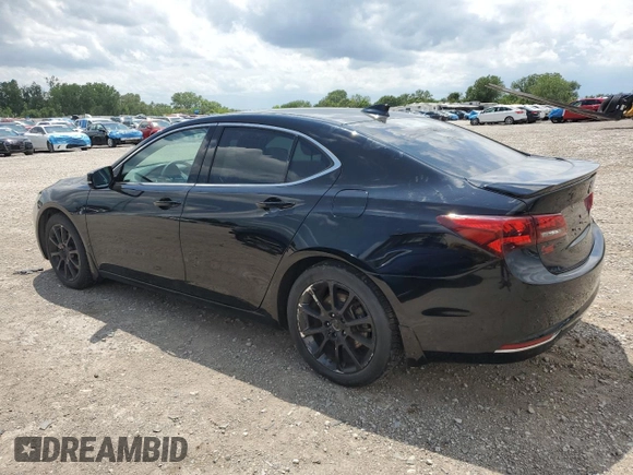 2015 Acura TLX Technology with VIN 19UUB3F53FA004578, listed as a Copart auction lot 62576695 with 196,210 mi miles and Clean title. Bid and sale history available at DreamBid. Image 2.