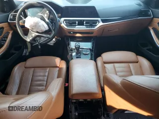 2019 BMW 3 Series 330i xDrive with VIN WBA5R7C5XKAJ85843, listed as a Copart auction lot 50716225 with Not Provided miles and Salvage Title. Bid and sale history available at carsss.com. Image 8.