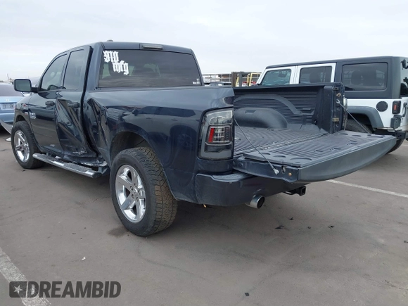 2014 Ram 1500 Express with VIN 1C6RR6FT5ES416548, listed as a IAAI auction lot 41518392 with 127,336 mi miles and . Bid and sale history available at DreamBid. Image 3.