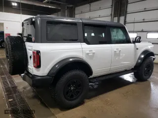 2021 Ford Bronco with VIN 1FMEE5DP7MLA65830, listed as a Copart auction lot 47578475 with NaN miles and Salvage Title. Bid and sale history available at carsss.com. Image 3.