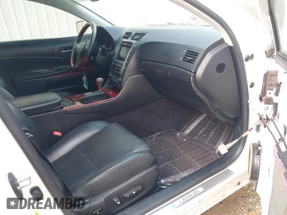 2011 Lexus GS 350 with VIN JTHBE1KS3B0051072, listed as a IAAI auction lot 41754763 with 129,659 mi miles. Bid and sale history available at carsss.com. Image 5.