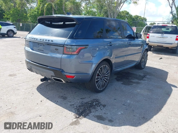 2019 Land Rover Range Rover Sport HSE Dynamic z VIN SALWV2SV8KA416366, wystawiony jako IAAI lot #42572131 z przebiegiem 114 169 mil mil oraz . Historia ofert i sprzedaży dostępna na DreamBid. Obrazek 4.