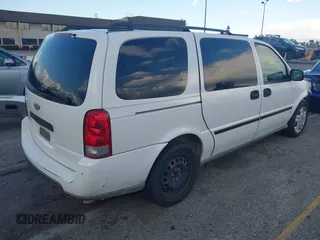 2006 Chevrolet Uplander LS Fleet with VIN 1GNDV23L76D240112, listed as a IAAI auction lot 41744994 with 205,605 mi miles and . Bid and sale history available at DreamBid. Image 4.