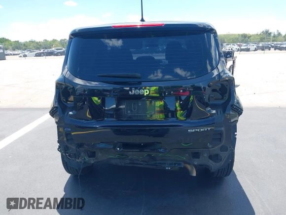 2017 Jeep Renegade Sport с VIN ZACCJAAB6HPE79157, выставлен на аукционе IAAI как лот 42251367 с пробегом 132 495 миль миль и . История ставок и продаж доступна на DreamBid. Изображение 6.