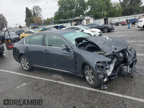 2008 Lexus GS 350 with VIN JTHCE96S880017604, listed as a Copart auction lot 49056865 with 62,364 mi miles and Salvage Title. Bid and sale history available at DreamBid. Image 4.