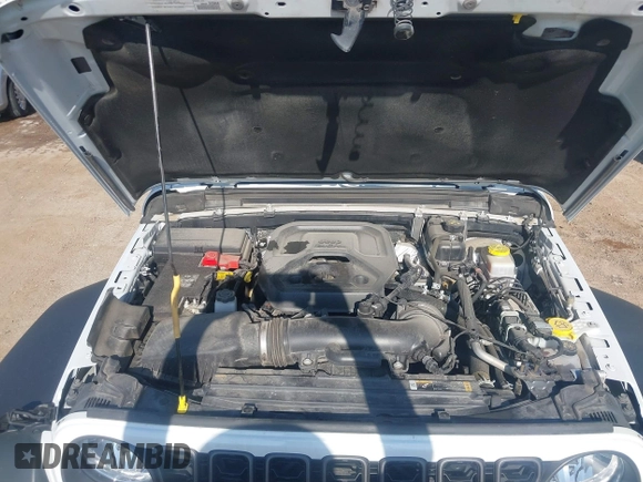 2024 Jeep Wrangler Sport S with VIN 1C4PJXDN2RW276247, listed as a IAAI auction lot 42323514 with 19,162 mi miles and . Bid and sale history available at DreamBid. Image 10.