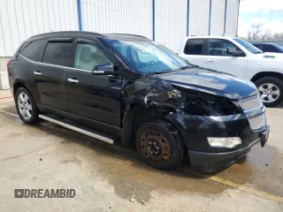 2011 Chevrolet Traverse LTZ with VIN 1GNKVLED9BJ405270, listed as a Copart auction lot 49909365 with 116,660 mi miles and Salvage Title. Bid and sale history available at DreamBid. Image 4.