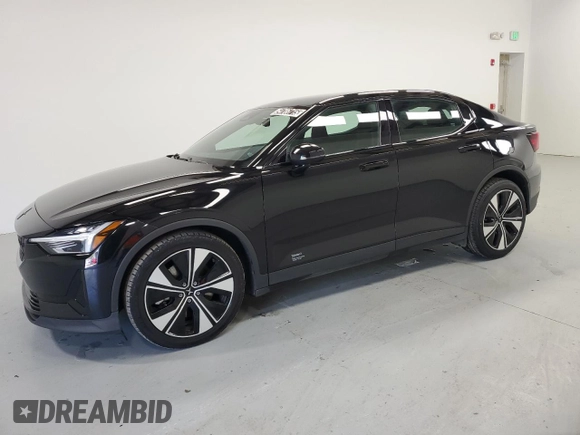 2023 Polestar 2 with VIN YSMEG3KA2PL126172, listed as a Copart auction lot 54786715 with 43,378 mi miles and Clean Title. Bid and sale history available at carsss.com. Image 1.