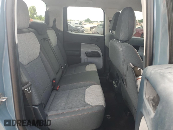 2023 Ford Maverick XL with VIN 3FTTW8F9XPRA99145, listed as a Copart auction lot 56218175 with 15,697 mi miles and Salvage title. Bid and sale history available at DreamBid. Image 10.