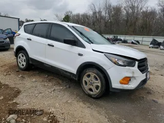 2018 Ford Escape S with VIN 1FMCU0F78JUB24433, listed as a Copart auction lot 48077905 with Not Provided miles and Salvage Title. Bid and sale history available at carsss.com. Image 4.