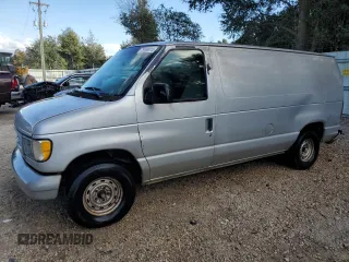 1998 Ford Econoline Cargo with VIN 1FTRE1427WHB30622, listed as a Copart auction lot 78588974 with 148,165 mi miles and Salvage Title. Bid and sale history available at carsss.com. Image 1.