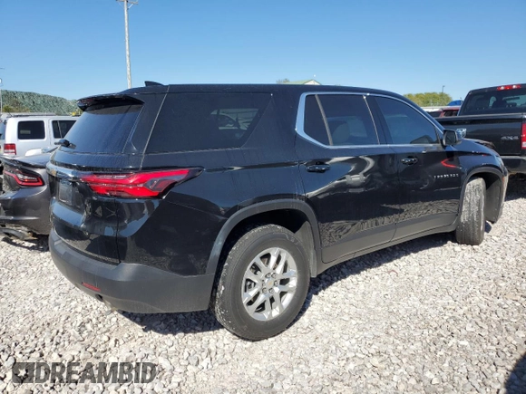 2023 Chevrolet Traverse LS with VIN 1GNEVFKWXPJ150897, listed as a Copart auction lot 73099374 with 38,565 mi miles and Salvage Title. Bid and sale history available at carsss.com. Image 3.