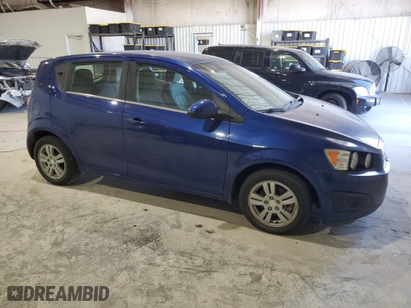 2014 Chevrolet Sonic LT with VIN 1G1JC6SH9E4231585, listed as a Copart auction lot 47625085 with 109,633 mi miles and Salvage Title. Bid and sale history available at carsss.com. Image 4.