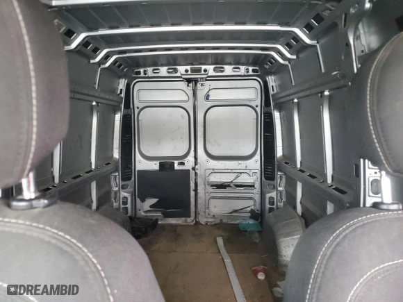 2018 Ram ProMaster Cargo Van with VIN 3C6TRVDG7JE156690, listed as a Copart auction lot 88468655 with 138,661 mi miles and Salvage Title. Bid and sale history available at carsss.com. Image 10.