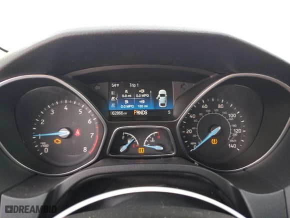 2018 Ford Focus SE with VIN 1FADP3FEXJL287127, listed as a Copart auction lot 86392684 with 62,866 mi miles and Clean Title. Bid and sale history available at carsss.com. Image 9.