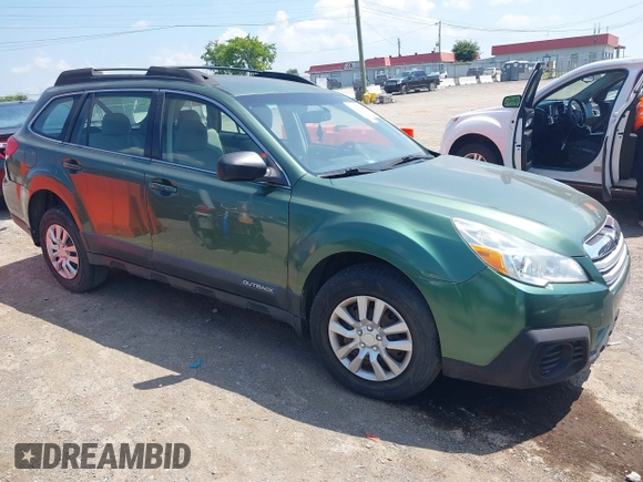 2013 Subaru Outback 2.5i with VIN 4S4BRCAC3D3264905, listed as a IAAI auction lot 42825698 with 118,504 mi miles and . Bid and sale history available at DreamBid. Image 1.
